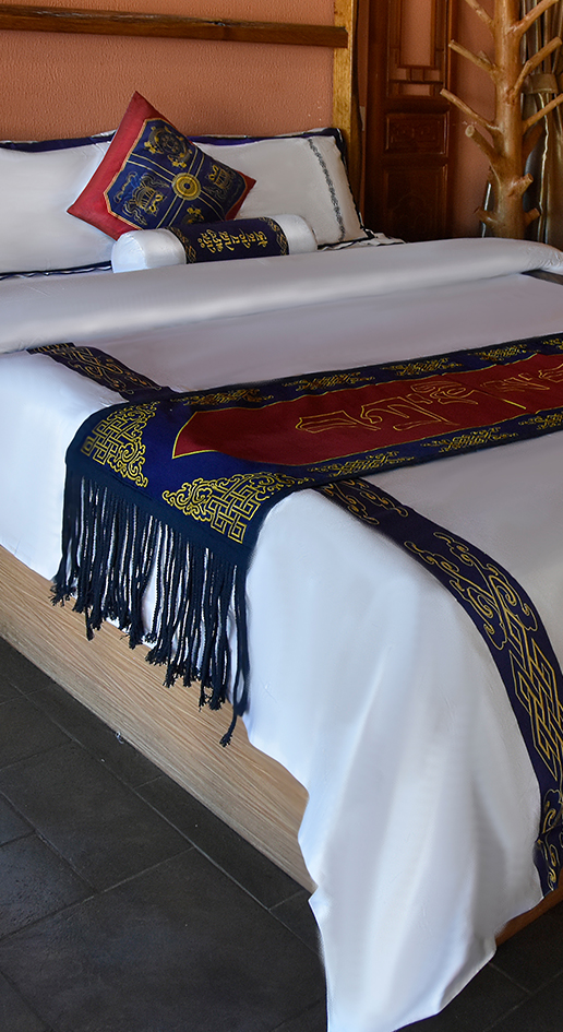 民宿酒店床上用品、藏族元素床上用品